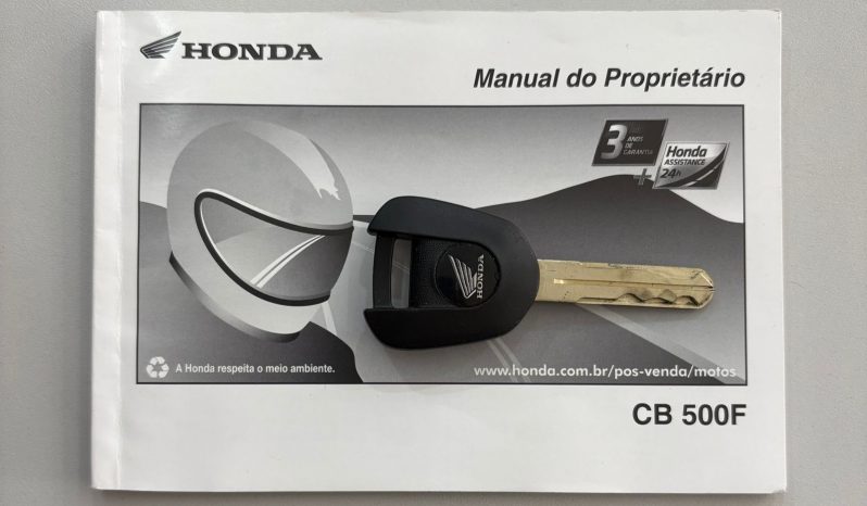 HONDA CB-500F ABS 2023 cheio