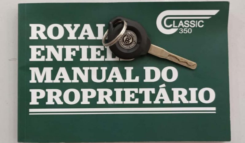 ROYAL ENFIELD CLASSIC 350 DARK 2024 cheio