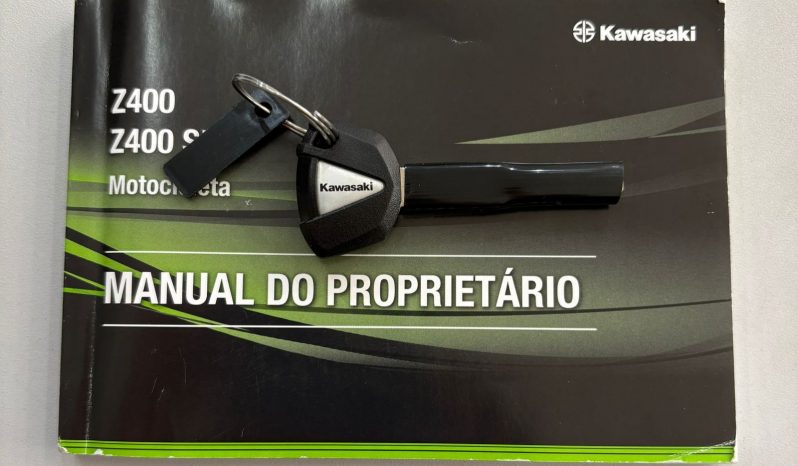 KAWASAKI Z-400 ABS 2023 cheio