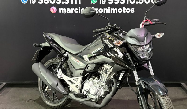 HONDA CG-160 FAN FLEX CBS 2025 cheio