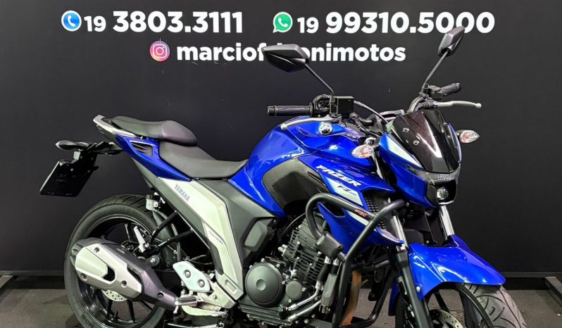 YAMAHA FZ-25 FAZER BLUEFLEX ABS 2023 cheio