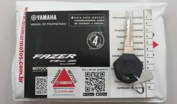 YAMAHA FZ-25 FAZER BLUEFLEX ABS 2023 cheio