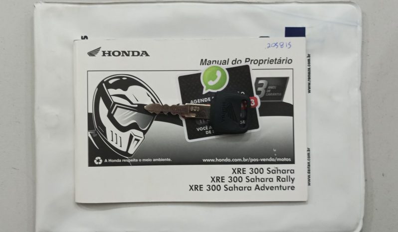 HONDA XRE-300 SAHARA ADVENTURE ABS 2025 cheio