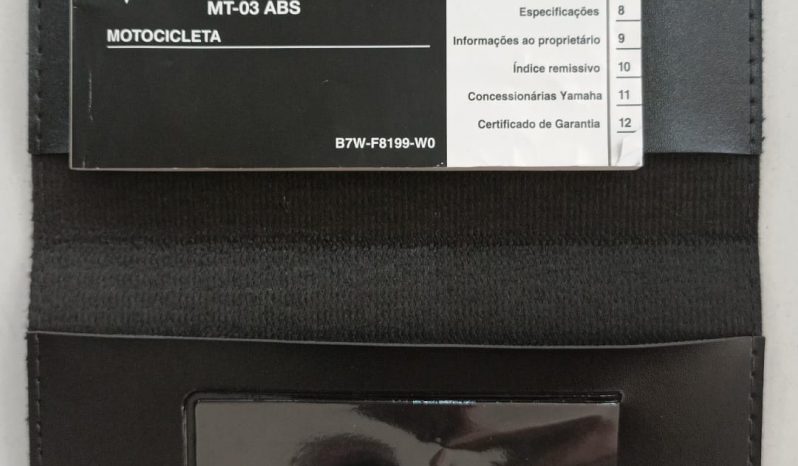 YAMAHA MT-03 ABS 2024 cheio