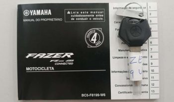 YAMAHA FZ-25 FAZER CONNECTED 2025 cheio