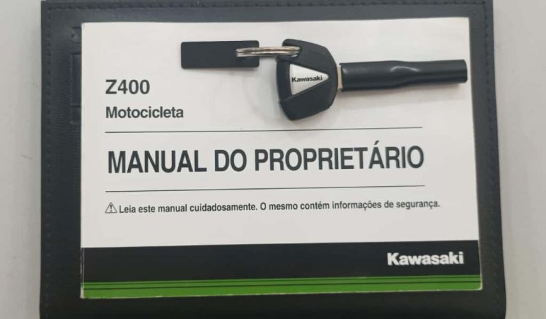 KAWASAKI Z-400 ABS 2020 cheio