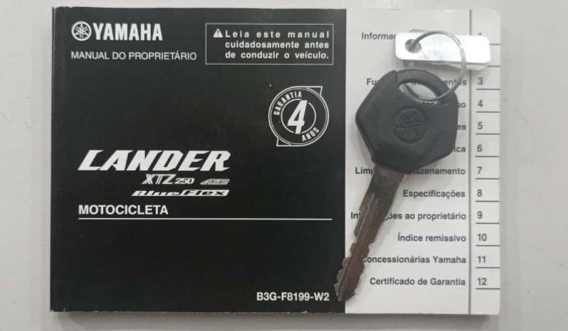 YAMAHA XTZ-250 LANDER BLUEFLEX ABS 2023 cheio