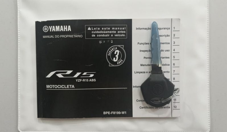 YAMAHA YZF R-15 ABS 2024 cheio