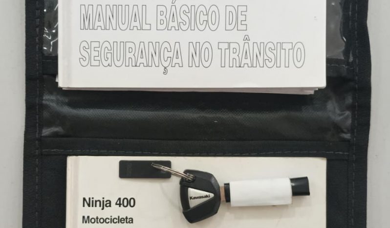 KAWASAKI NINJA 400 ABS 2019 cheio