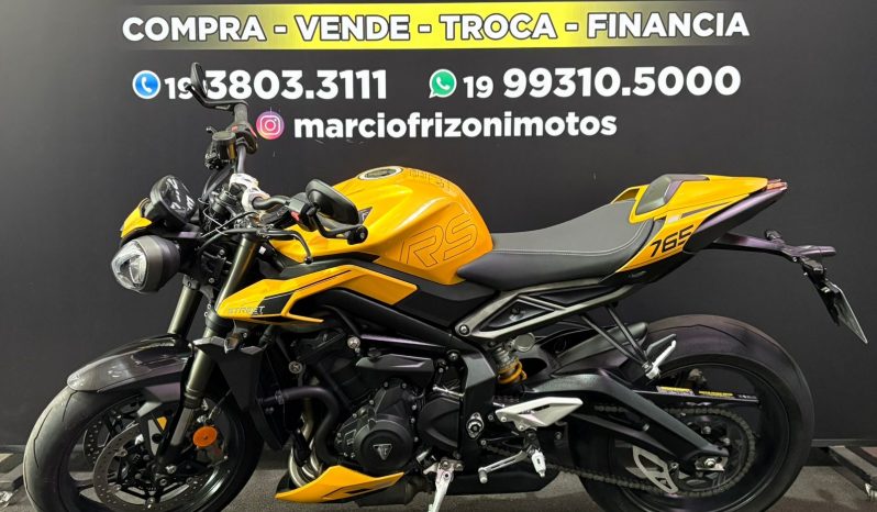 TRIUMPH STREET TRIPLE RS 765 2025 cheio