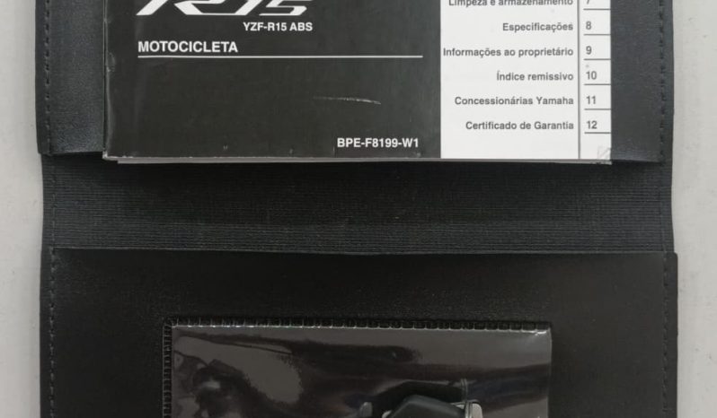 YAMAHA YZF R-15 ABS 2024 cheio