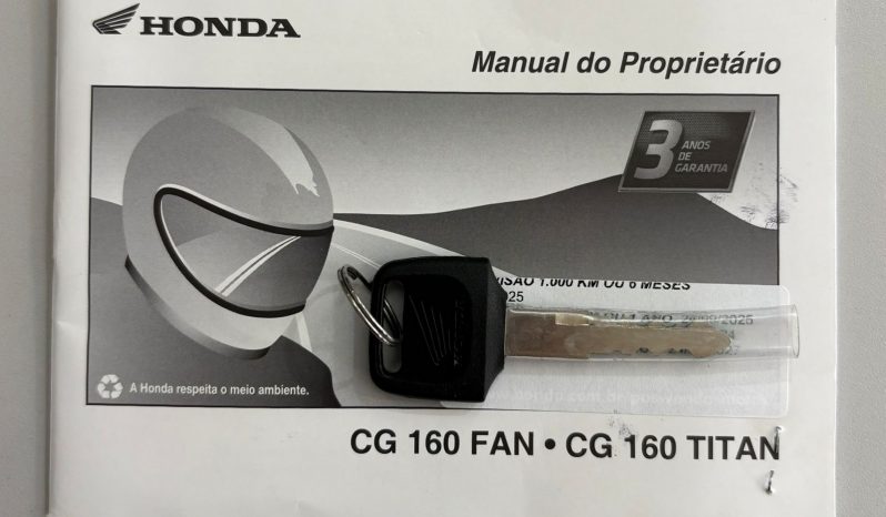 HONDA CG-160 TITAN 2024 cheio