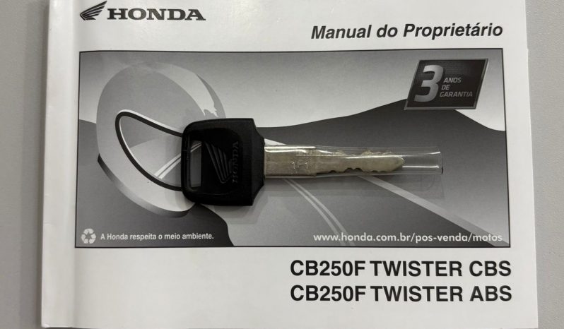 HONDA CB-250F TWISTER 2022 cheio