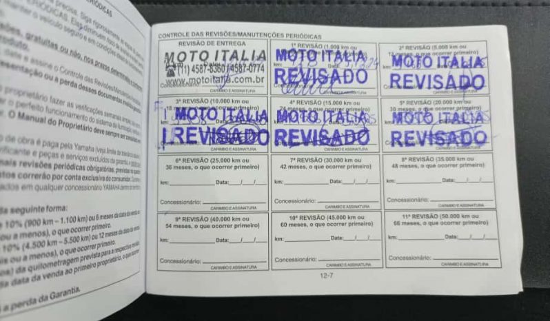 YAMAHA YBR-150 FACTOR ED UBS 2024 cheio