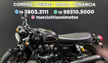 ROYAL ENFIELD INTERCEPTOR 650 BLACK 2024 cheio