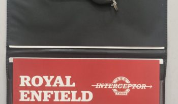 ROYAL ENFIELD INTERCEPTOR 650 BLACK 2024 cheio