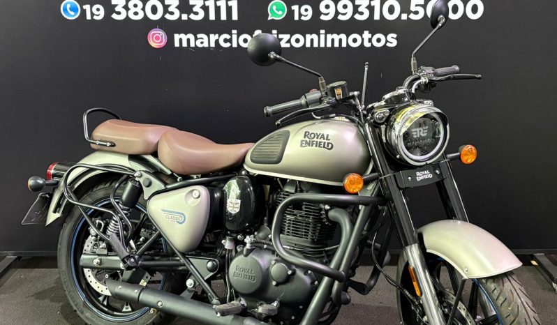 ROYAL ENFIELD CLASSIC 350 DARK GUNMETAL GREY 2024 cheio