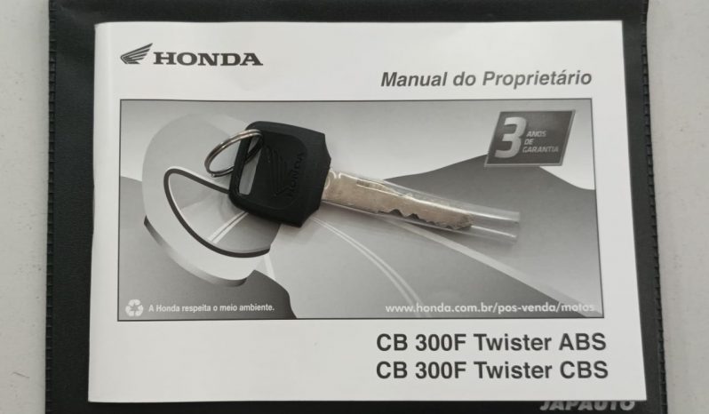 HONDA CB-300F TWISTER 2026 cheio