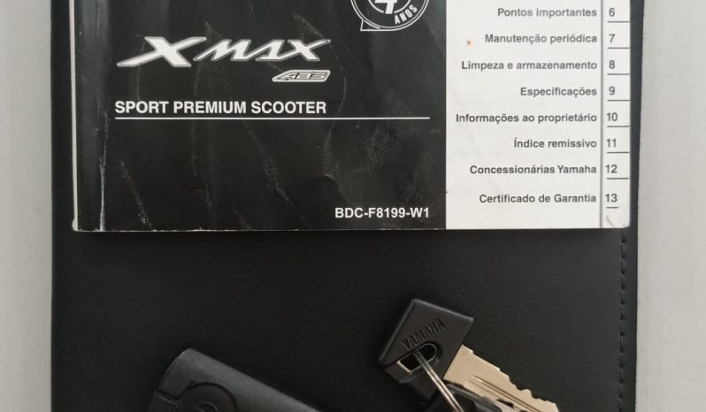 YAMAHA XMAX-250 ABS 2021 cheio