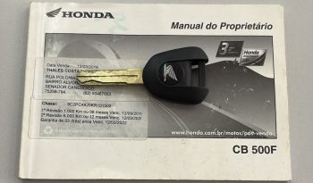 HONDA CB-500F ABS 2019 cheio