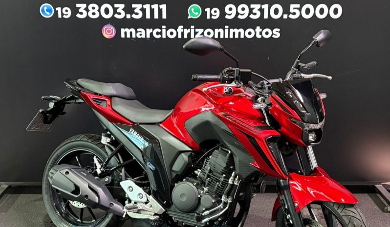 YAMAHA FZ-25 FAZER CONNECTED ABS 2025 cheio