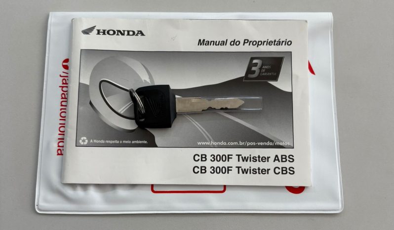 HONDA CB-300F TWISTER ABS 2023 cheio