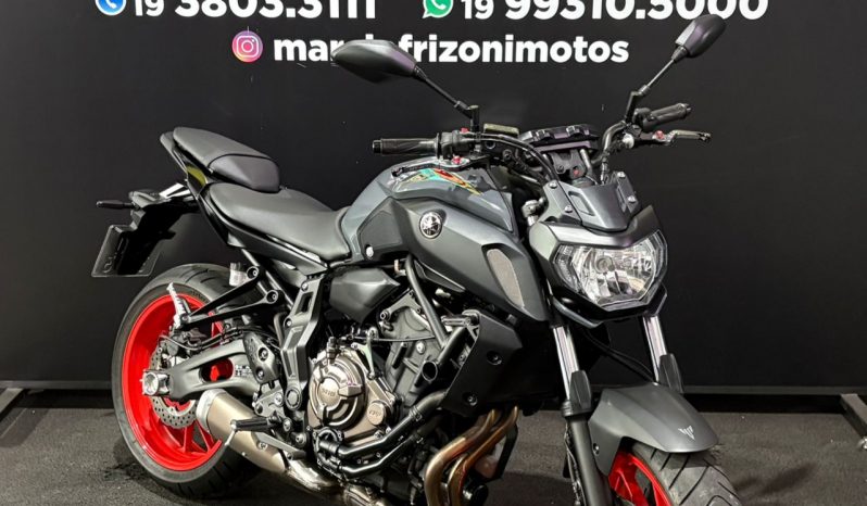 YAMAHA MT-07 ABS 2023 cheio
