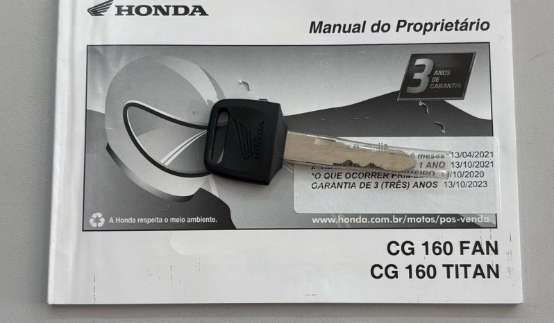HONDA CG-160 TITAN 2021 cheio