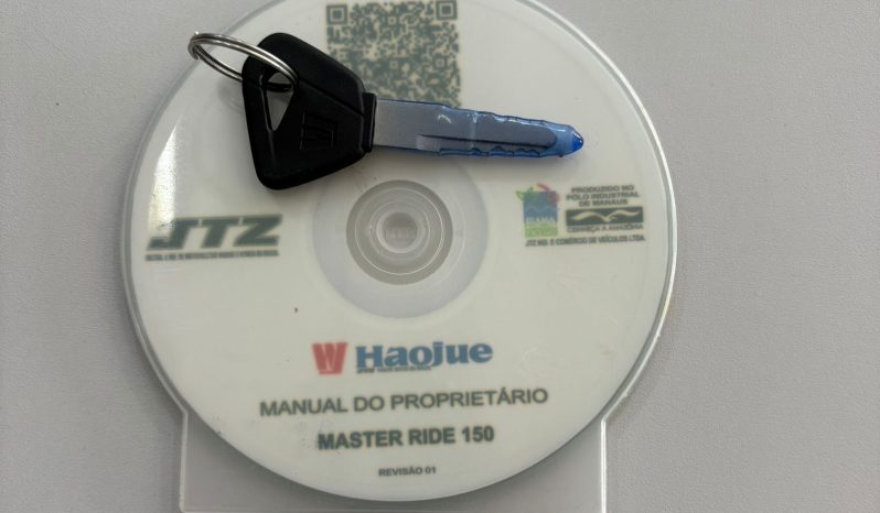 HAOJUE MASTER RIDE 150 2024 cheio