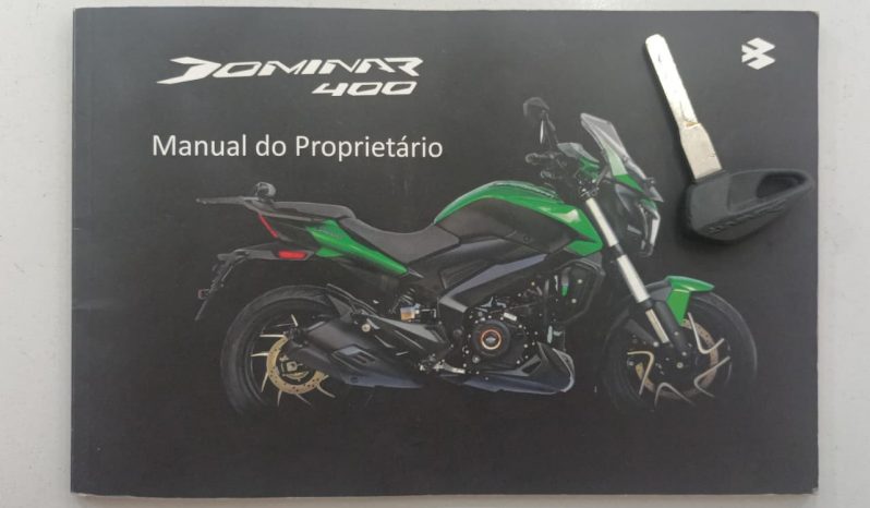 BAJAJ DOMINAR 400 ABS 2024 cheio
