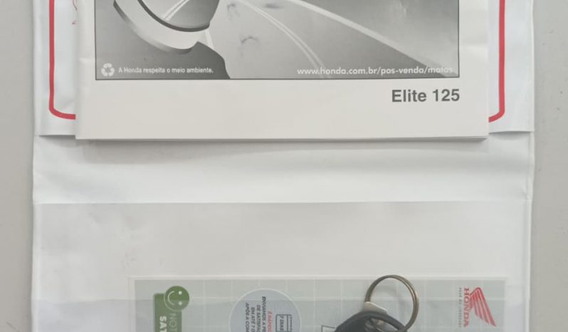 HONDA ELITE-125 CBS 2025 cheio