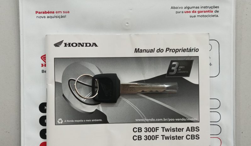 HONDA CB-300F TWISTER CBS 2023 cheio