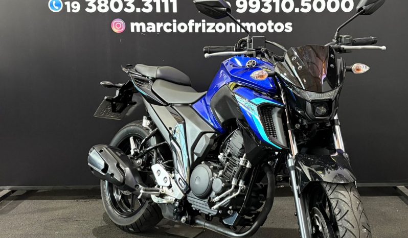 YAMAHA FZ-25 FAZER BLUEFLEX ABS 2024 cheio