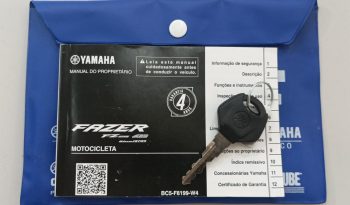 YAMAHA FZ-25 FAZER BLUEFLEX ABS 2024 cheio