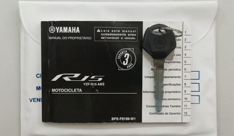 YAMAHA YZF R-15 ABS 2024 cheio