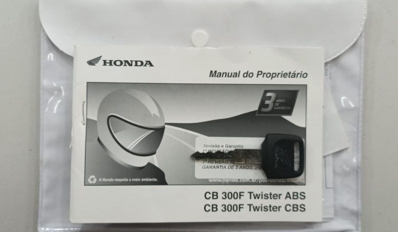 HONDA CB-300F TWISTER CBS 2024 cheio