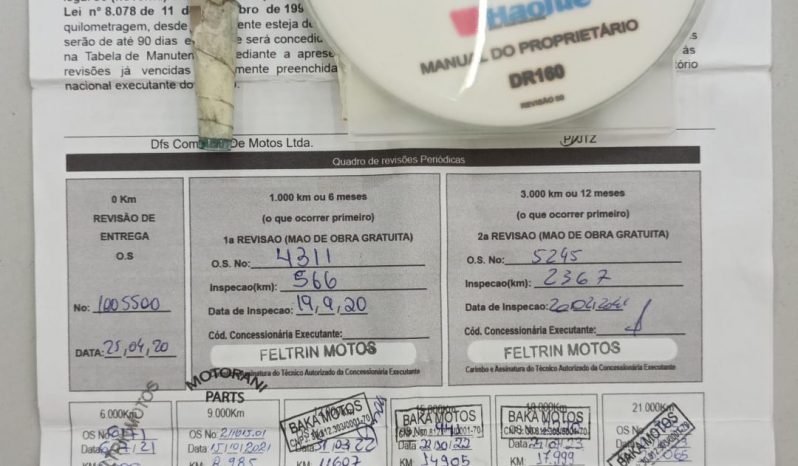 HAOJUE DR-160 CBS 2021 cheio