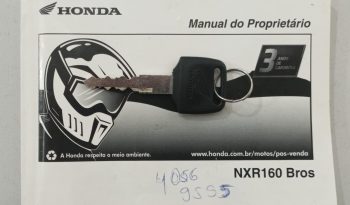HONDA NXR-160 BROS 2018 cheio
