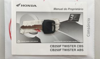 HONDA CB-250F TWISTER CBS 2022 cheio