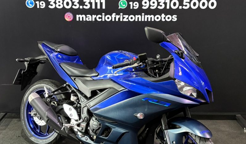 YAMAHA YZF R-3 ABS 2023 cheio