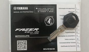 YAMAHA FZ-25 FAZER BLUEFLEX ABS 2024 cheio