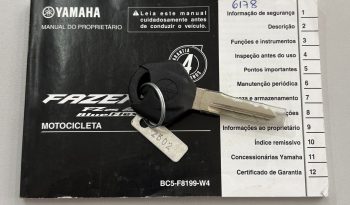 YAMAHA FZ-25 FAZER ABS 2023 cheio