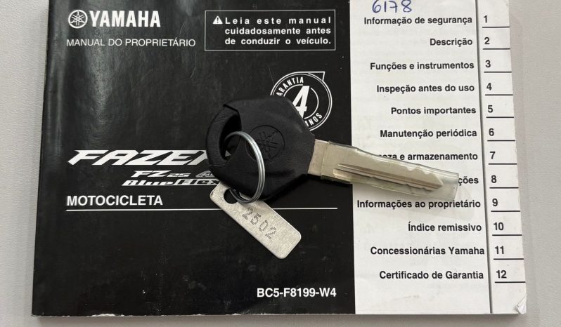 YAMAHA FZ-25 FAZER ABS 2023 cheio