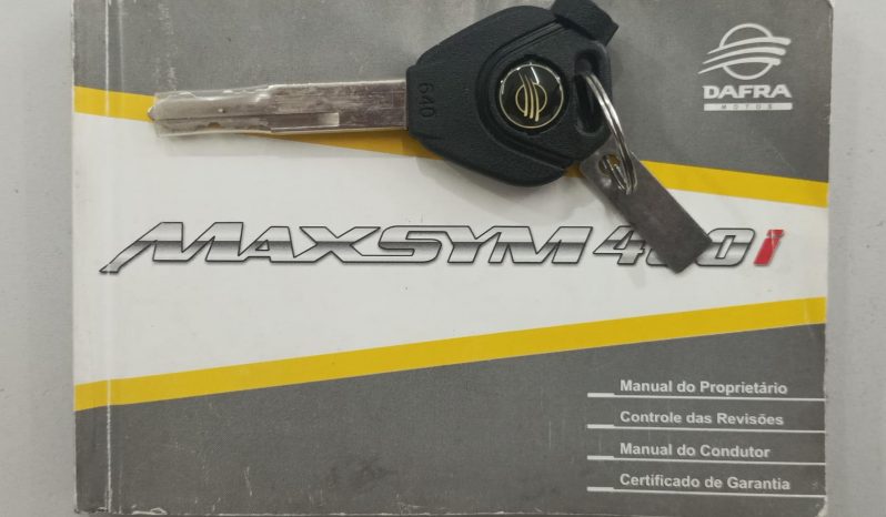 DAFRA MAXSYM 400I ABS 2022 cheio