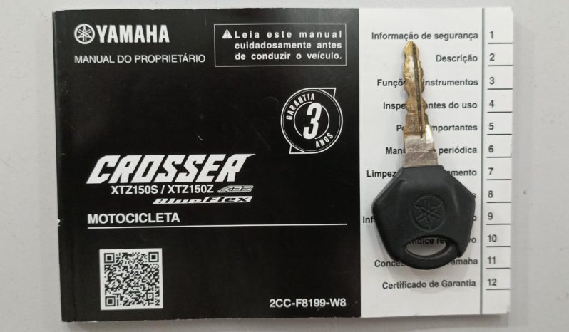 YAMAHA XTZ-150 CROSSER-Z ABS 2023 cheio