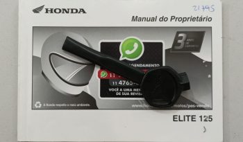 HONDA ELITE 125 2022 cheio