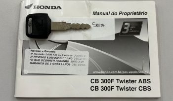 HONDA CB-300F TWISTER ABS 2023 cheio