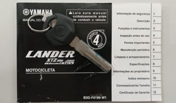 YAMAHA XTZ-250 LANDER BLUEFLEX ABS 2022 cheio