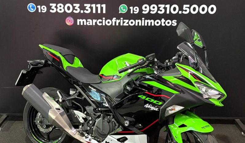 KAWASAKI NINJA 400 KRT ABS 2021 cheio