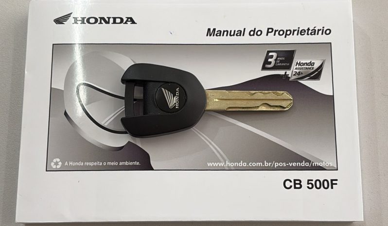HONDA CB-500F ABS 2023 cheio